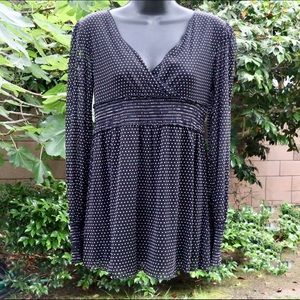 NWOT BCBGMaxAzria baby doll top